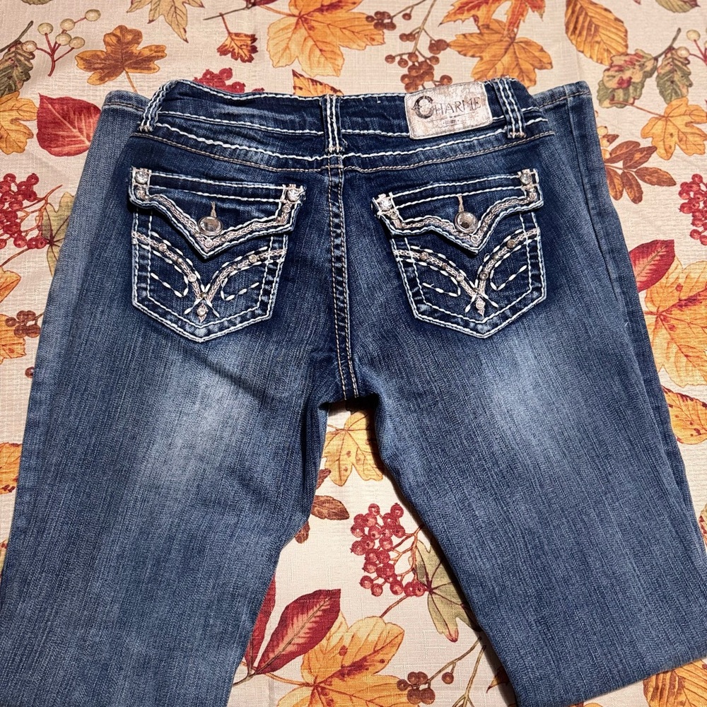 Charme Original Boot Cut Women's Bling Jeans Size 26